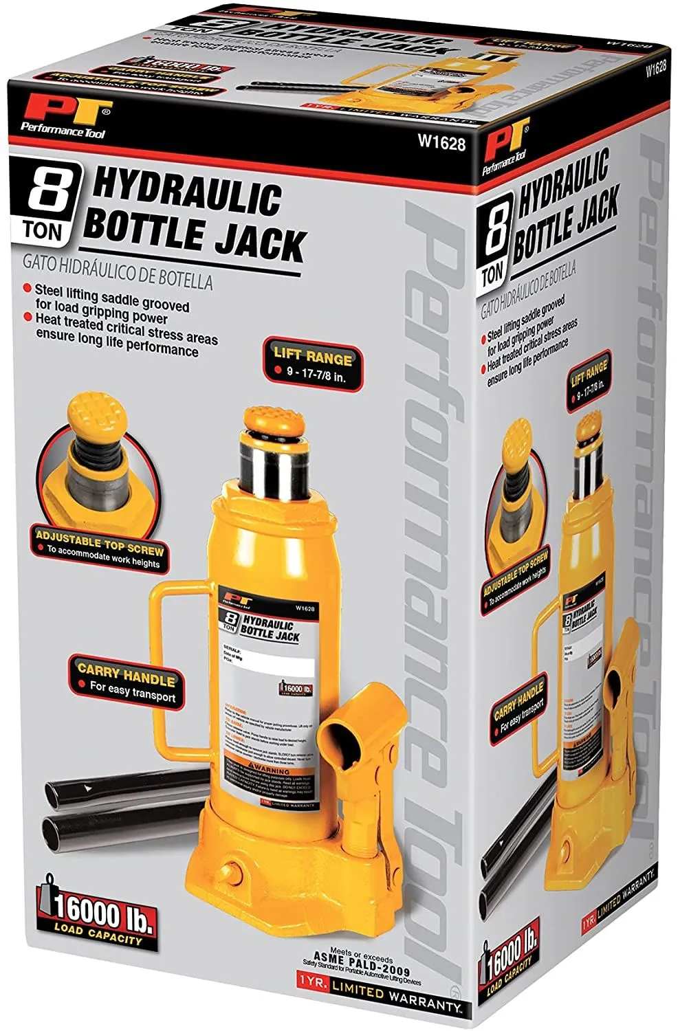 Hydraulic Jack, 8 Ton